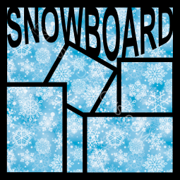 Snowboard Word - S